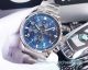 Swiss Replica IWC Pilot Blue Dial Stainless Steel Watch (2)_th.jpg